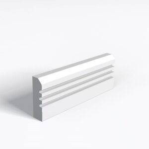 Chamfer and 3 Square Grooves