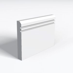 Single Chamfer and 2 Square Grooves