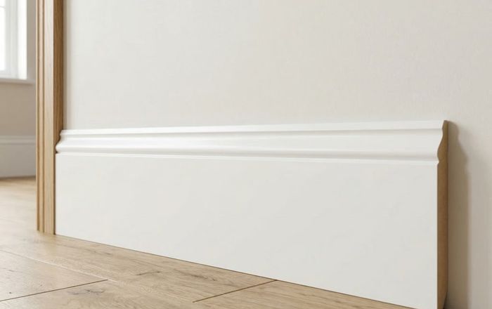 MDF skirting boards